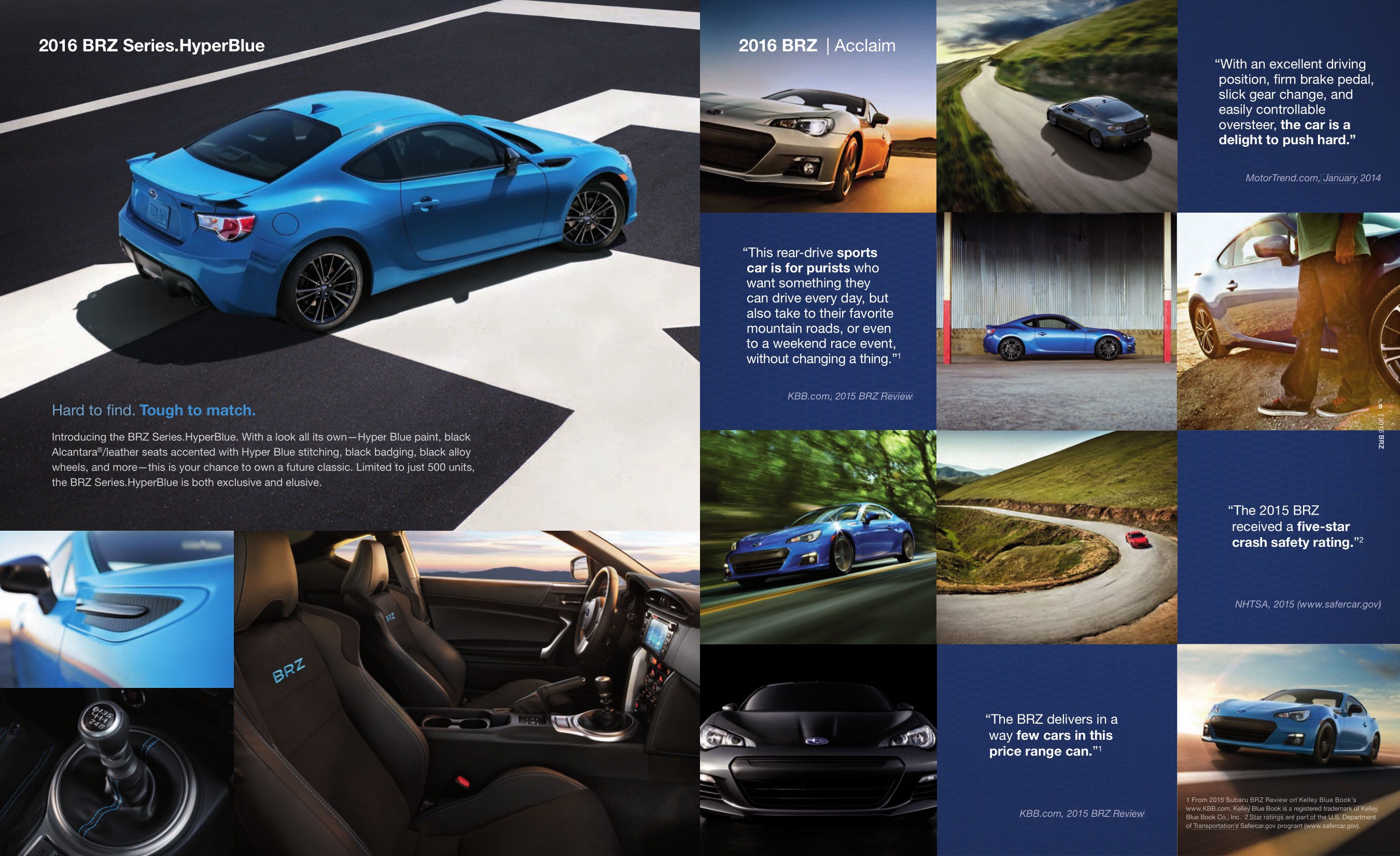 2016 Subaru BRZ Brochure Page 8